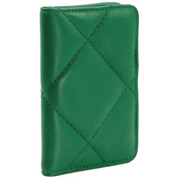 Knightsbridge Quilted Leather Card Holder