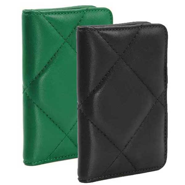 Knightsbridge Quilted Leather Card Holder