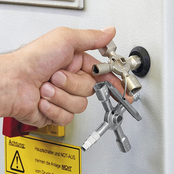 Knipex Compact and Versatile for Cabinets and Shut Off Systems