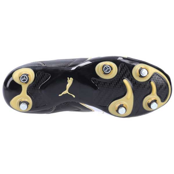 Leather Football Boots with Screw-In Studs