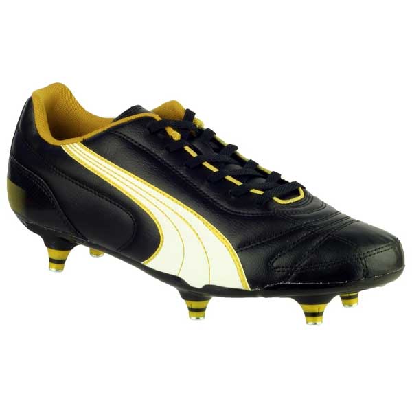 Leather Football Boots with Screw-In Studs