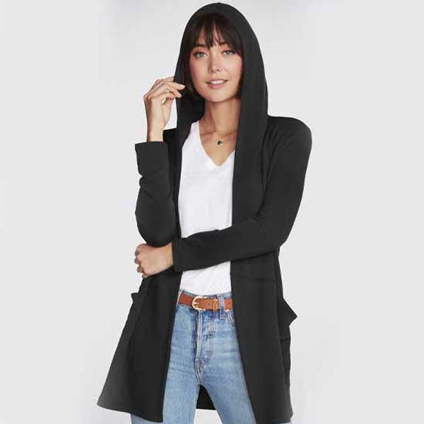 Ladies Luxuriously Soft Restful Hoodigan Cardigan