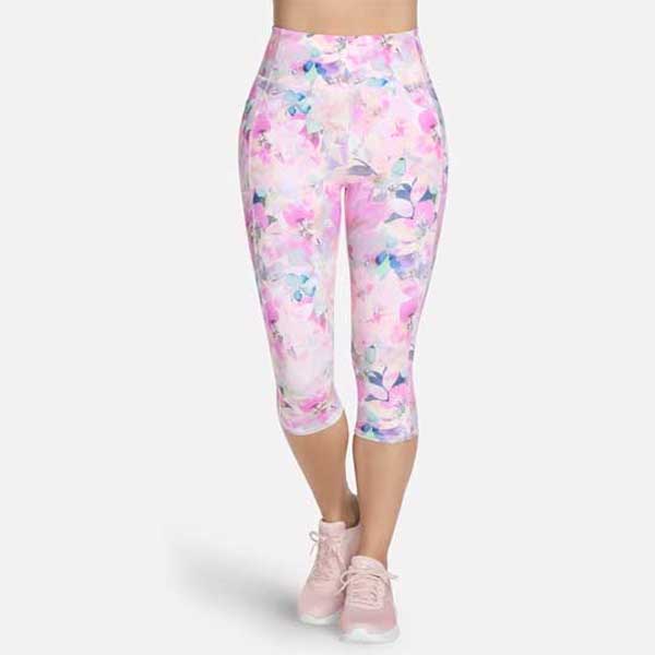 Ladies Seascape Floral Capri with Soft Stretch Fit