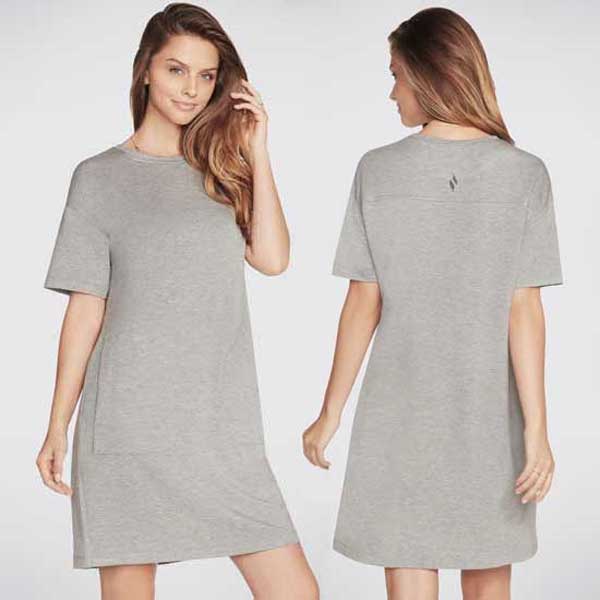 Ladies Skechluxe Mindful Dress With Casual Comfort