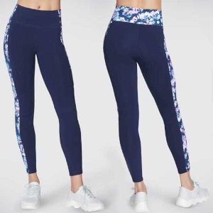 Ladies Soft GO FLEX Misty Floral Legging with Side Pockets