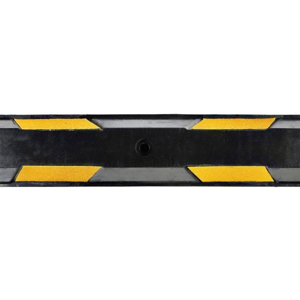 Large Rubber Parking Reflective Stop 