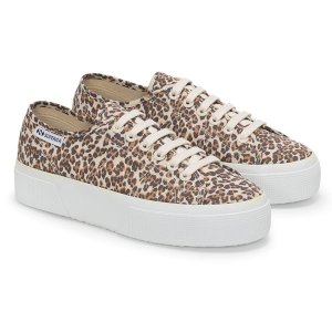 Leopard Print Platform Sneaker