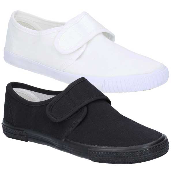 Lightweight Touch Strap Plimsolls