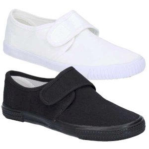 Lightweight Touch Strap Plimsolls