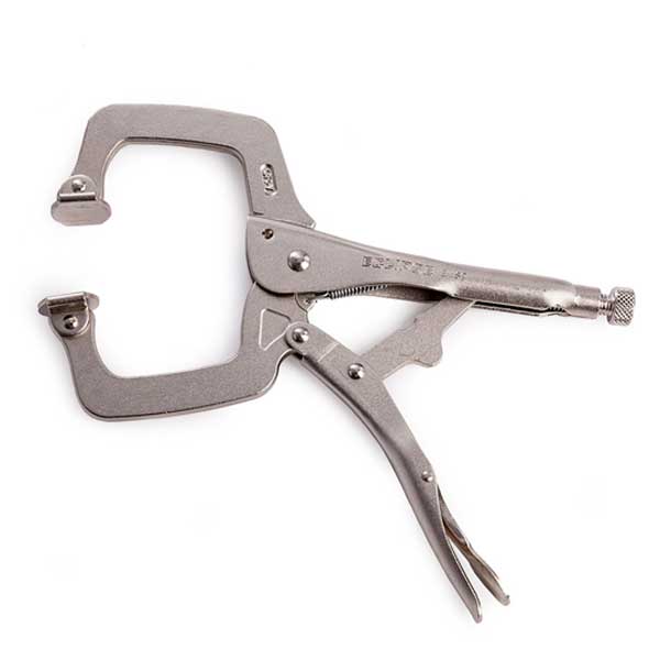 Locking C-Clamps with Swivel Pads - 275mm