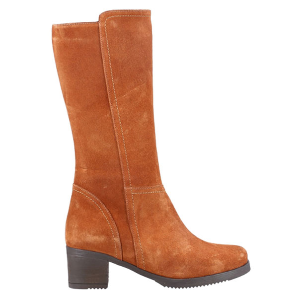 Lucy Ladies Suede Knee High Boots