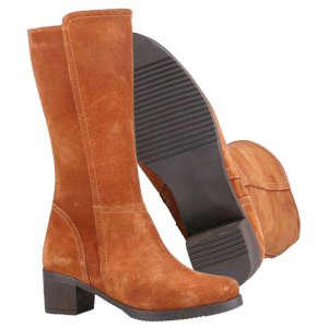 Lucy Ladies Suede Knee High Boots