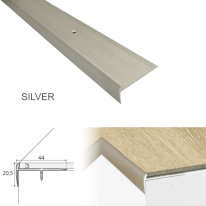 Luxury Click Vinyl Flooring Stairs Nosing Screw Fix