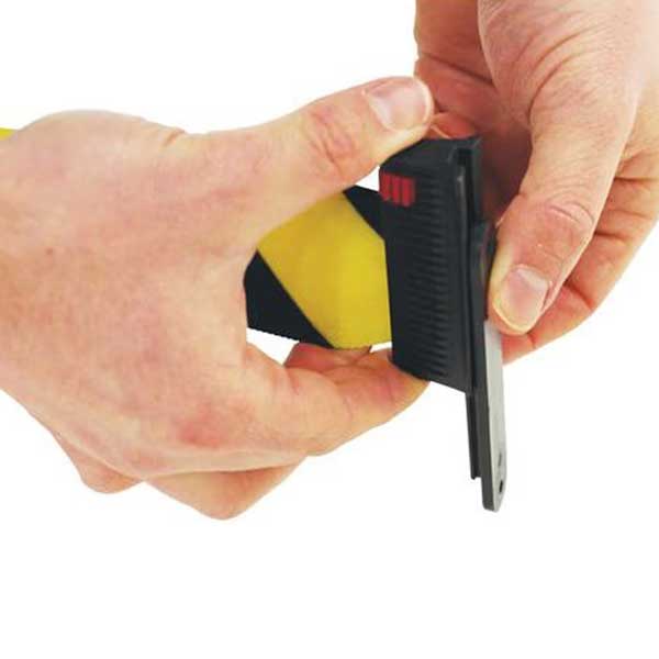 Magnetic Retractable Crowd Control Barrier