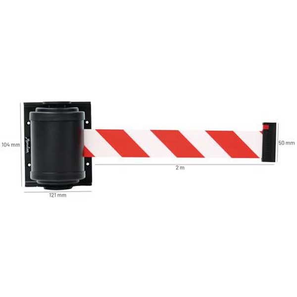 Magnetic Retractable Crowd Control Barrier