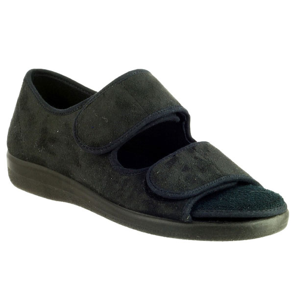 Med Brompton Easy-Fit Touch Fastening Slipper