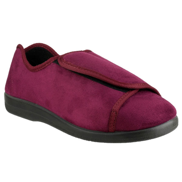 Med Walton Wide Fit Ladies Slipper