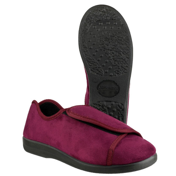 Med Walton Wide Fit Ladies Slipper