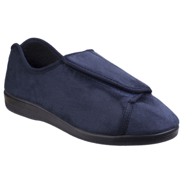 Med Walton Wide Fit Ladies Slipper