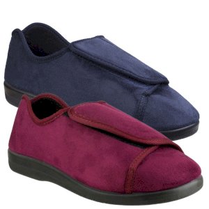 Med Walton Wide Fit Ladies Slipper