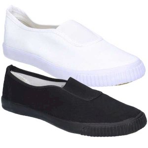 Men’s Classic Gusset Slip On Plimsolls