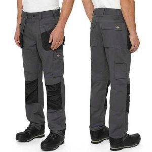 Men's Durable Charcoal Utility Work Pants