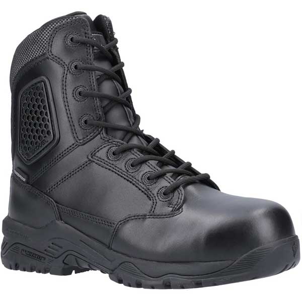 Metal-Free Side-Zip Composite Magnum M801551 Strike Force 8.0  Waterproof Boots