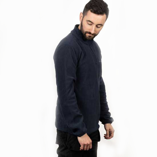 Microfleece Quarter Zip with Chin Guard Comfort