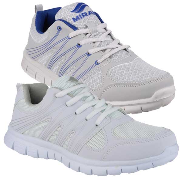 Mirak Men’s Lightweight Lace-Up Sports Trainers