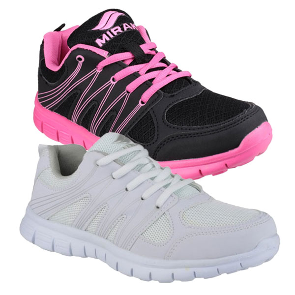 Milos PU Sole Ladies Athletic Shoes