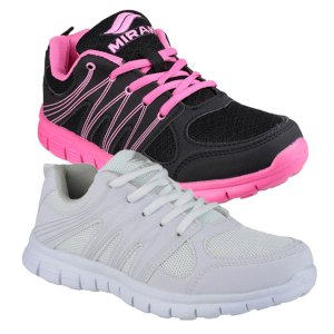 Milos PU Sole Ladies Athletic Shoes