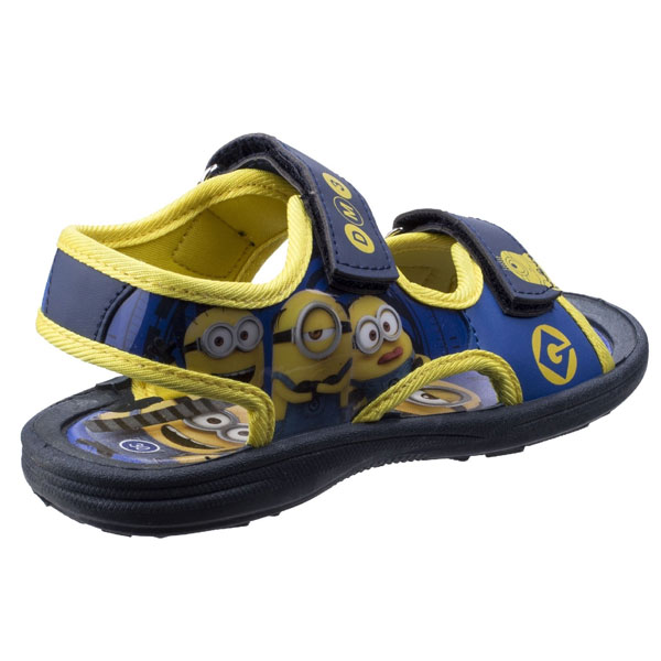 Minions Easy-Fasten Open-Toe Sandal