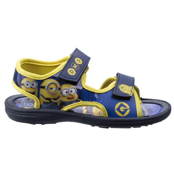 Minions Easy-Fasten Open-Toe Sandal