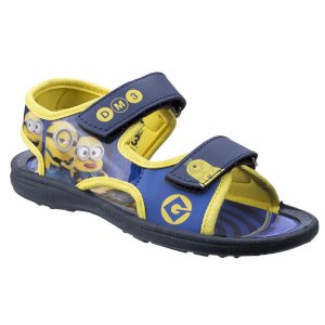 Minions Easy-Fasten Open-Toe Sandal