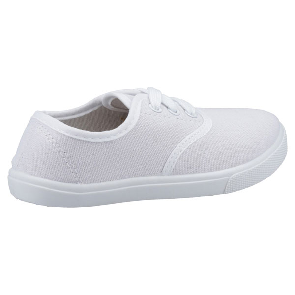 Classic White Plimsolls by Mirak Small