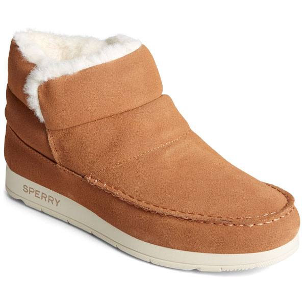 Moc-Sider Leather Bootie Shoe