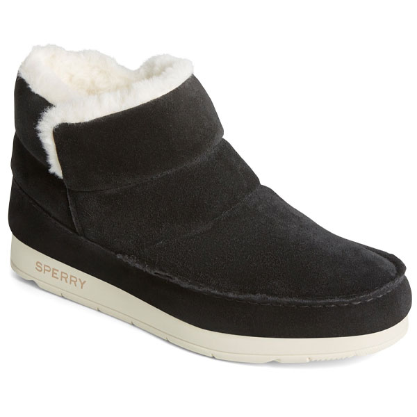 Moc-Sider Leather Bootie Shoe