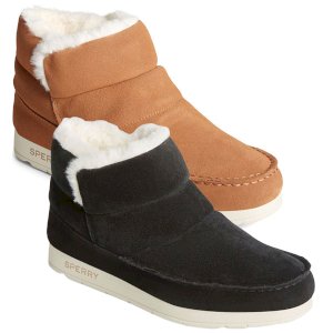 Moc-Sider Leather Bootie Shoe