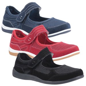 Morgan Easy-Fit Touch Fastening Shoe