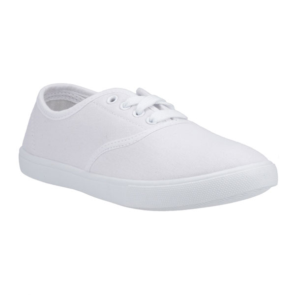 Morris Unisex Lace Up Plimsolls Canvas
