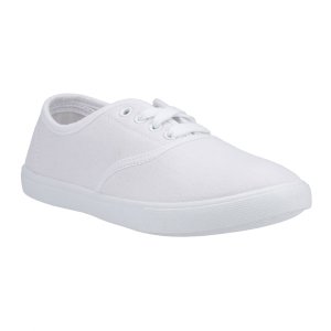 Morris Unisex Lace Up Plimsolls Canvas