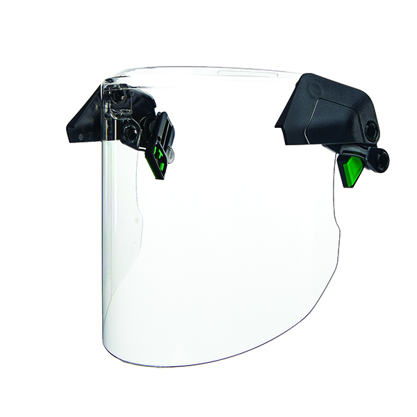 H1 Clear MSA V-Gard Safety Face Shield