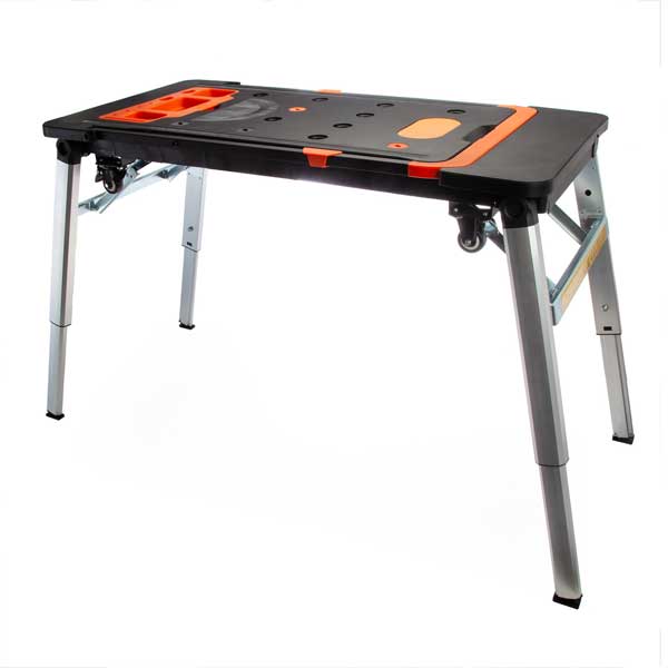 Multi-Function Work Platform & Versatile Workbench with Tool Tray