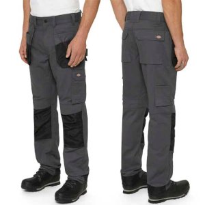 Men's Durable Charcoal Utility Work Pants