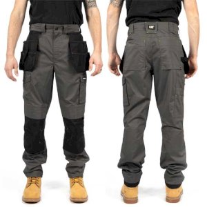 Nexus Men's Dark Shadow Tool Pocket Trousers