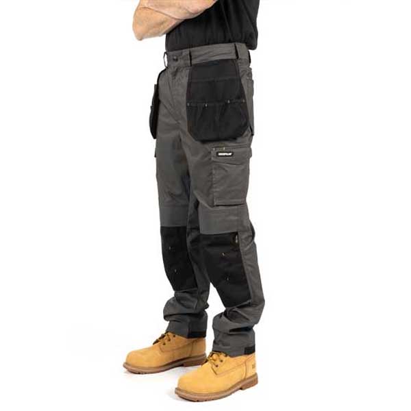 Nexus Men's Dark Shadow Tool Pocket Trousers