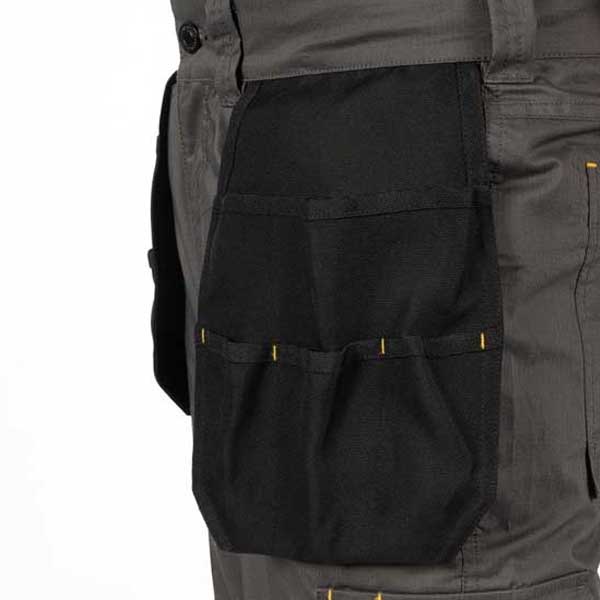 Nexus Men's Dark Shadow Tool Pocket Trousers