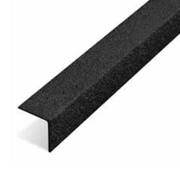 Non Slip Black GRP Stair Nosing Cover - Pack of 10