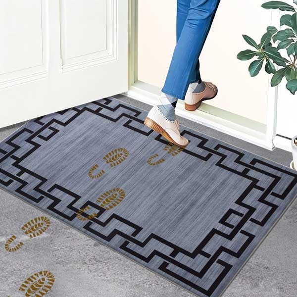 Non Slip Crystal Door Mat Hallway Runner Washable Kitchen Carpet Floor Rug