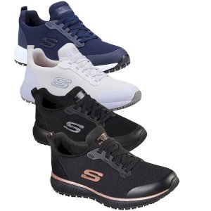 Non Slip Memory Foam Squad SR Work Skechers